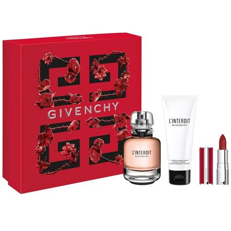 estuche givenchy l'interdit|givenchy eau de parfum.